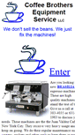 Mobile Screenshot of coffeebrothers.net